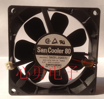 Original Sanyo Sanyo heat dissipation fan 9A0812G4031 DC12V 0 38A 8025