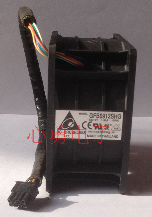 Original fitting Delta Tedda double leaf heat dissipation fan GFB0912SHG DC12V 1 56A 9050