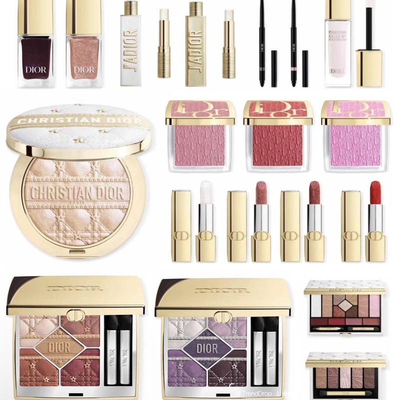 Dior · Dior 2025 Christmas Limited Edition Makeup! Eyeshadow, Blush, Dual-Ended Lip Gloss, Highlighter