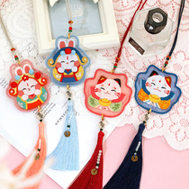 Embroidered handmade diy material bag homemade double-sided embroidered Christmas safe simple self-embroidered boyfriend Su embroidery Christmas