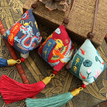 Sachet sachet diy material bag hand embroidered wormwood lavender carry-on zongzi peace talisman dragon boat festival pendant