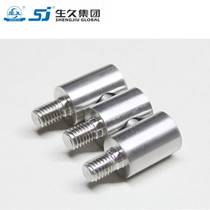 33-Shengjiu cabinet lock CL206-12 stainless steel 316 material hinge bright chrome plated hinge distribution box cabinet hinge