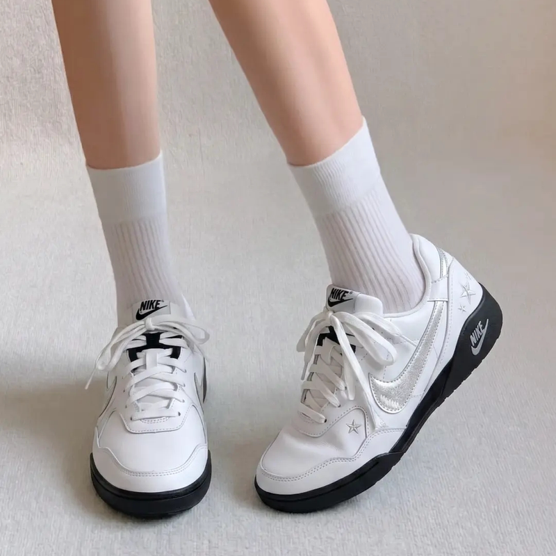 Nike Terra Manta Silver Wings Sweetheart Girlfriend Gentle Sweet Elegant Style Women's Retro German Training Shoes Nike Terra Manta Silver Wings Sweetheart Girlfriend Gentle Sweet Elegant Style Women's Retro German Training Shoes