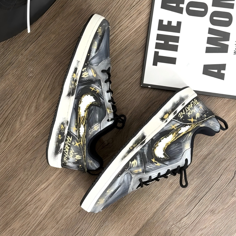Nike Court Borough Dawn Sun God Advanced Vintage Versatile Men's Casual Low-Top Retro Sneakers