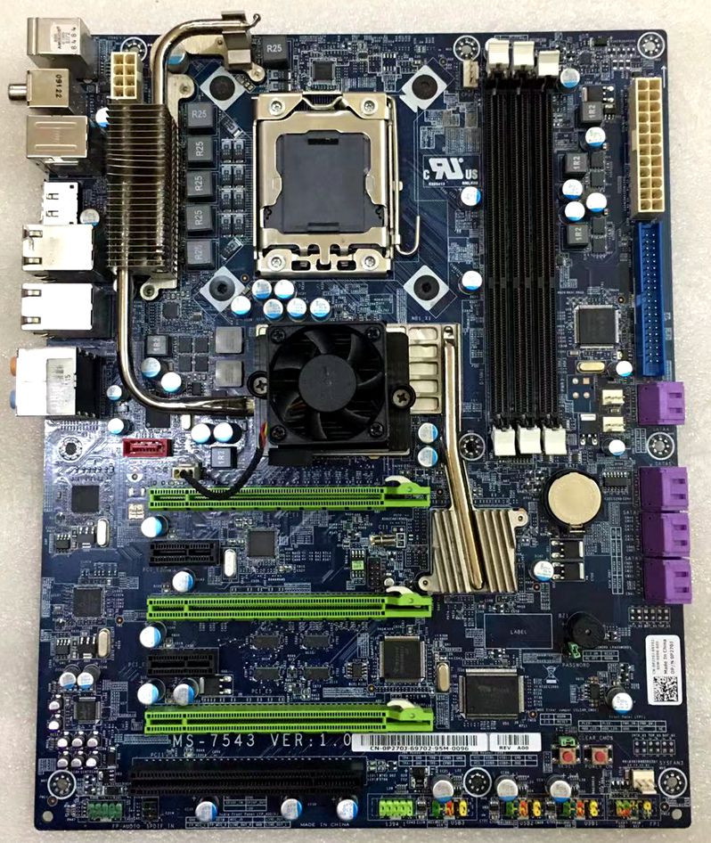 Dell Dell Alienware Area-51 Alien MS-7543 X58 motherboard XDJ4C