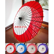 Ancient Wind Umbrella Oil Paper Umbrella Hanfu Woman Rain Protection Sun Protection Ancient Wind Practical Dance Umbrella Ceiling Decoration Umbrella Classical China Wind