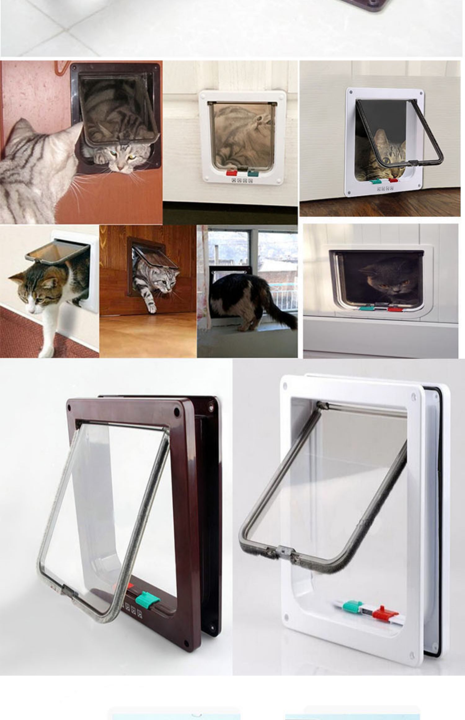 Pet cửa lỗ mèo cửa miễn phí truy cập cửa kính cửa gỗ cửa sắt cửa nhựa cửa chó nhỏ chó mèo bắt đầu - Cat / Dog hàng ngày Neccessities 	bát ăn chống gù cho chó	