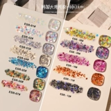 Корейские блестки для ногтей, гель-лак, лак для ногтей, гель для маникюра, комплект, популярно в интернете, в корейском стиле, 2024 года, новая коллекция