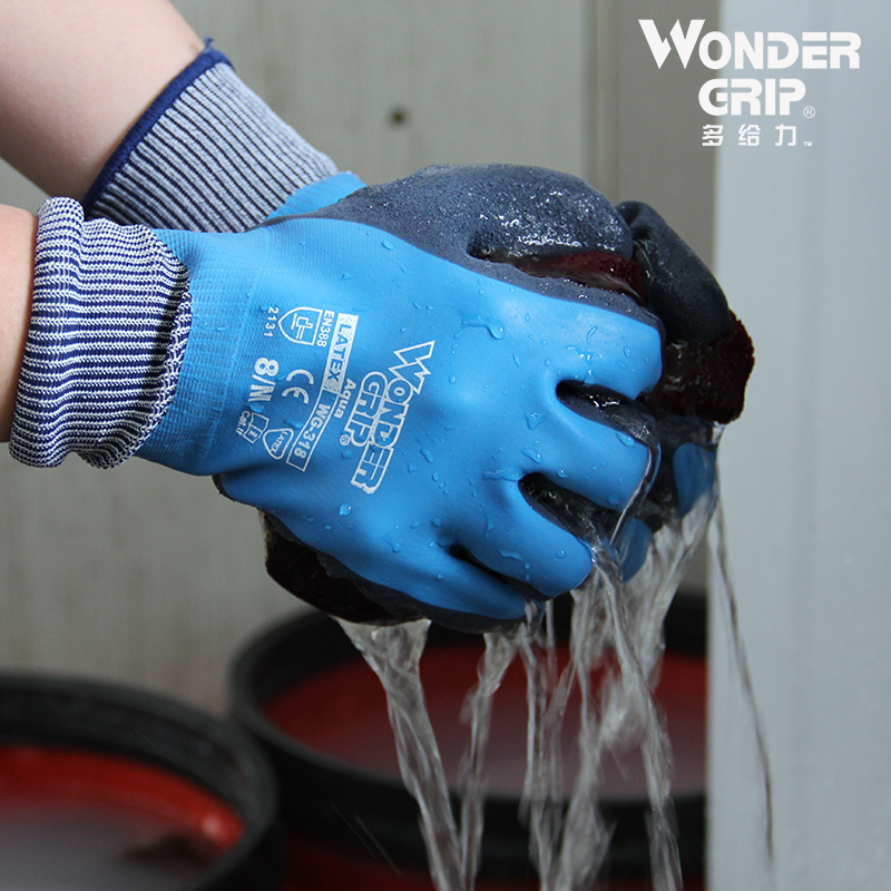 Crab gloves Waterproof and anti-tie gloves Household dishwashing and washing gloves