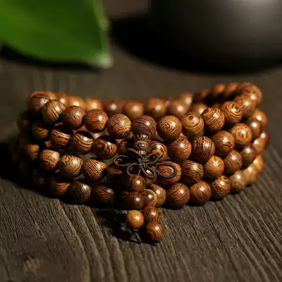 Chicken winged Wood 108 multi-layer beading hands, wooden beads, chanting Buddha, chanting Buddha beads