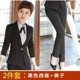 Bộ đồ dài tay mùa xuân và mùa thu dành cho nữ chuyên nghiệp Cô Slim Fit Khách sạn tiếp viên hàng không Đồng phục phỏng vấn Quần áo bảo hộ lao động - Bộ đồ