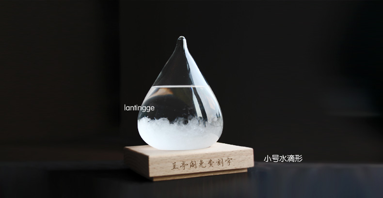 Sáng tạo bão chai dự báo thời tiết chai thủy tinh trang trí nhà sinh nhật món quà cặp đôi quà tặng chữ miễn phí các đồ trang trí nhà đẹp