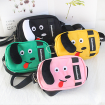 Korean version of the girl small bag 2020 new spring and summer wild female student shoulder messenger bag mini canvas mobile phone bag