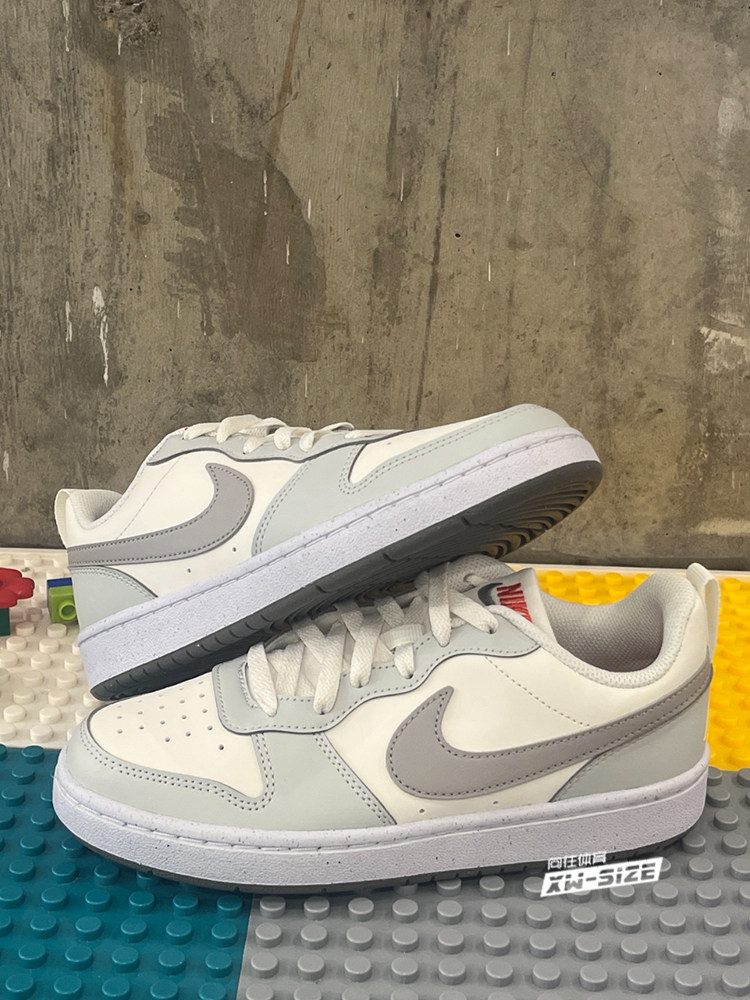 обувь на тонкой подошве ( для скейтборда ) 向往体育nike耐克court borough女子小dunk休闲板鞋fv8121 dv5456