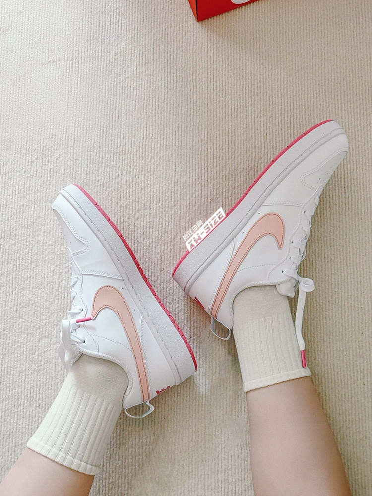 обувь на тонкой подошве ( для скейтборда ) 向往体育nike耐克court新款春夏女子小dunk小空军板鞋 hv1804-121
