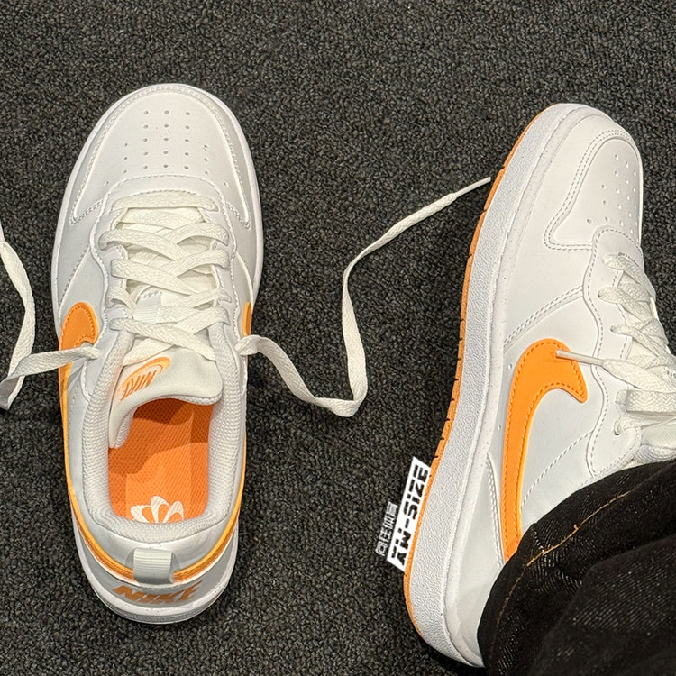 обувь на тонкой подошве ( для скейтборда ) 向往体育nike耐克court新款春夏女子小dunk小空军板鞋 hv1804-121