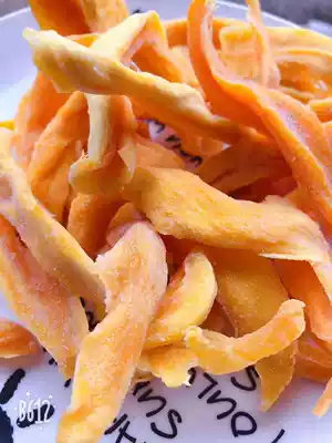 Mr. Fat potato dried mango 250g low sugar raw dried fruit sweet and sour mango dry fruit snack specialty