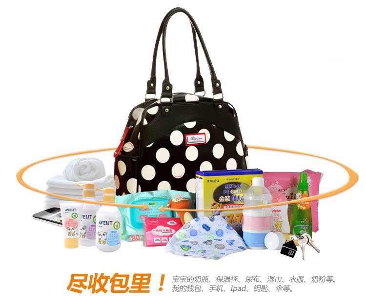 Trọng lượng nhẹ thời trang xác ướp túi đa chức năng xác ướp túi không thấm nước bé ra khỏi túi thai sản chuyên nghiệp gói riêng phụ nữ mang thai túi giỏ bỉm sữa