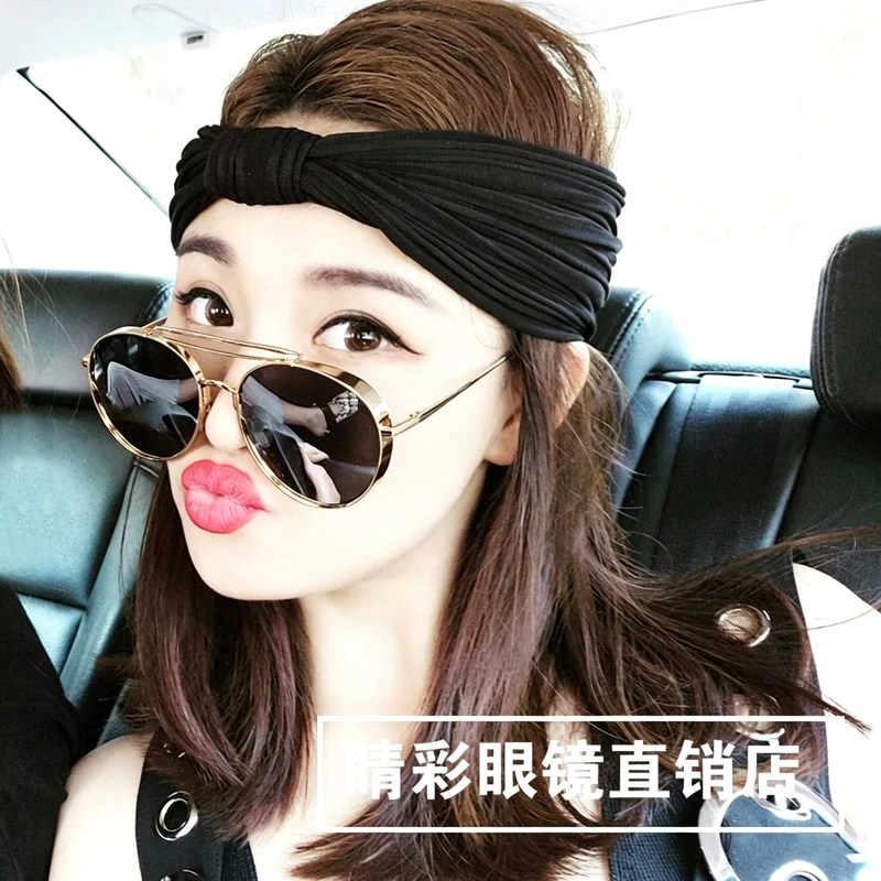 Fang Bingbing and Li Xiaolu Metal Sunglasses Trendy Round Sunglasses Thick-Rimmed Celebrity Style Unisex Reflective Sunglasses Fang Bingbing and Li Xiaolu Metal Sunglasses Trendy Round Sunglasses Thick-Rimmed Celebrity Style Unisex Reflective Sunglasses