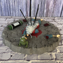 Fire and shadow ninja GK self-come and death scene clams fairy hands model limited figurines to send boyfriend gifts