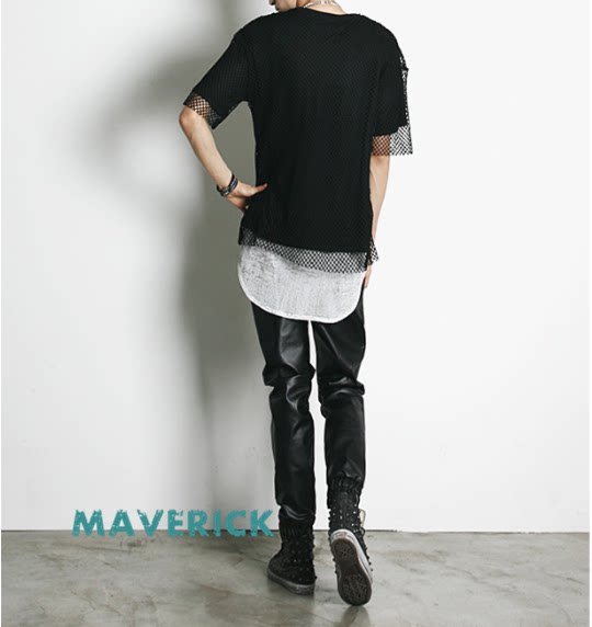 Pantalon cuir homme pour hiver - Ref 1491406 Image 6