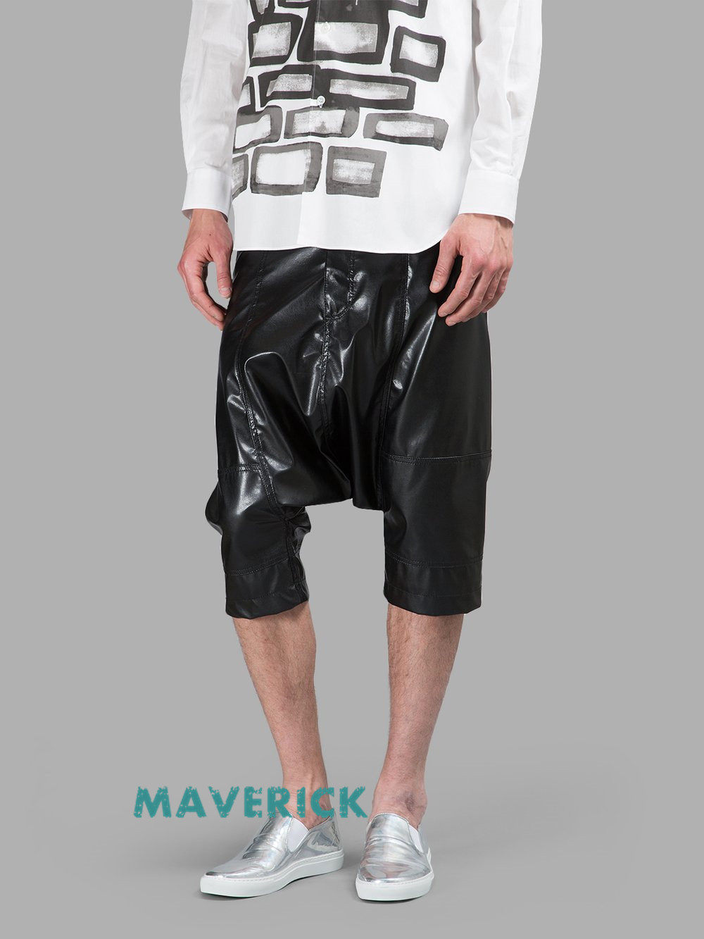 Pantalon cuir homme en vrac pour automne - Ref 1486405 Image 4