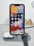 Магнитная подставка «четыре в одном» для iPhone 14 13 с беспроводной зарядкой MagSafe AirPods премиум-класса Apple Watch