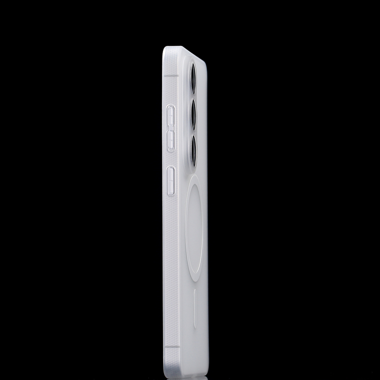 MagSafe Frosted PP Transparent Samsung Phone Case