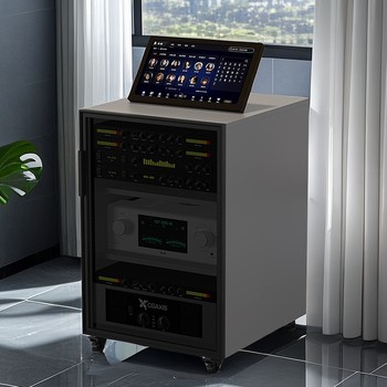 Danlemeck amplifier cabinet wooden mobile cabinet