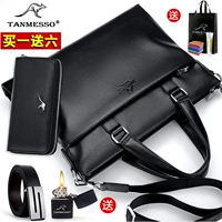 Gửi ví kangaroo túi xách nam vali nam túi xách kinh doanh túi xách đeo vai đeo chéo túi xách furla