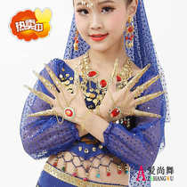 Childrens belly dance bracelet jewelry new Indian dance finger set thousand hands Guanyin nail children accessories props
