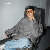 XXTOO necropolis male 2022 spring autumn new vintage European American tide 100 lap gradient INS wind loose round collar long sleeves
