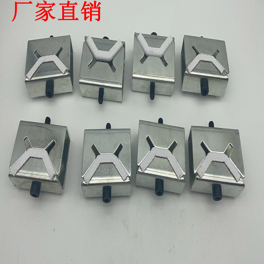 Security door fixed theorizer fixed metal dragon mounting bracket display sample four-door promotional connector clip outdoor-Taobao