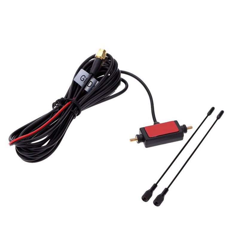 9 inch car universal antenna radio TV antenna amplifier DVB-T ISDB-T signal antenna