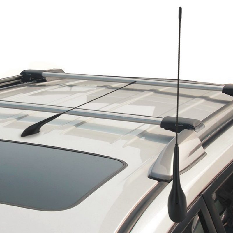 16 Inch Car Universal Antenna Suction Top Car Bus AMFM Radio Black Car Antenna