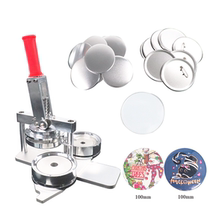 100mm new badge machine personalized badge machine diy badge advertising gift diy equipment blank consumables set