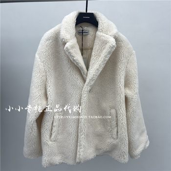 INXX counter ຂອງແທ້ 2022 ລະດູຫນາວຜູ້ຊາຍແລະແມ່ຍິງຄົນອັບເດດ: ຍີ່ຫໍ້ loose plush coat jacket TFC4148229