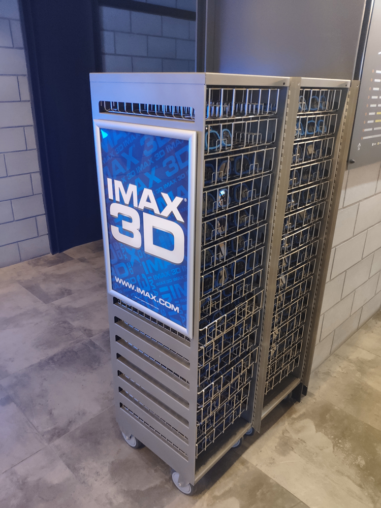 15 - pumped gray 3D glasses storage cabinet with lock VR glasses display cabinet without disinfecting glasses cart