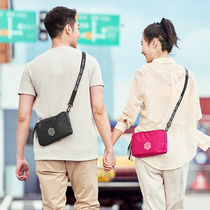 Crossbody passport charter ticket holder Portable document storage abroad with large capacity multi-functional Korean men and women ins