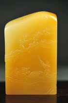 Shoushan Stone～Early crystalline blue-luteal hibiscus stone