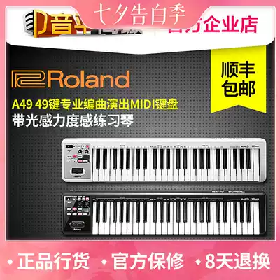 Roland Roland A49 49-key professional arranger performance practice piano midi keyboard with light sense strength sense keyboard