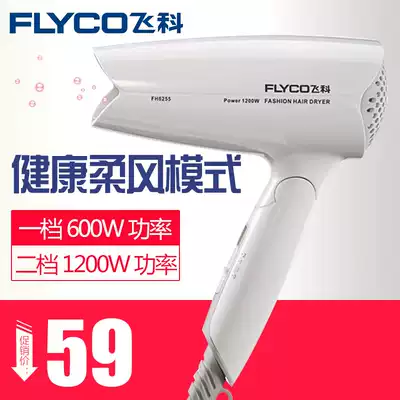 Feike hair dryer 6255 Hot and cold air folding hair dryer Household student dormitory bedroom small power hair dryer