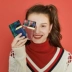 莱 薄薄 Túi đựng thẻ đa năng dễ thương của Hàn Quốc ví một túi nữ đổi thẻ nhỏ