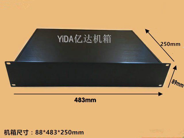 19 - inch standard 2U chassis 19 - inch chassis Case Network switch Case Sheet Metal Deluxe Case