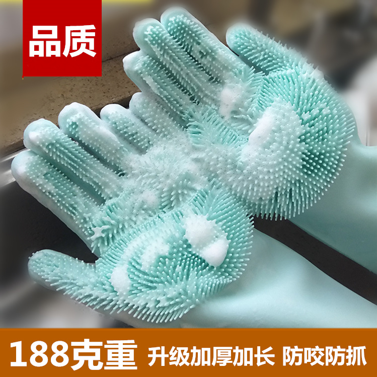 Give your pet pooch kitty bath deity Teddy Gold Mulch Bath Gloves Massage Brush Cat catch anti-bite supplies