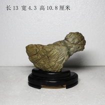 Songhua stone strange stone Maoshi original stone ornamental stone Lingbi stone Nine Dragon Wall pictograph stone twelve Zodiac chicken