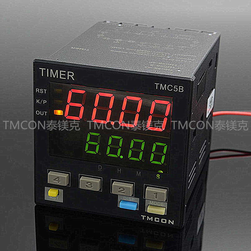 TMCON Taimagnesium grams TMC5B double-row number display time-lapse relay multifunction power cut memory time-lapse timer