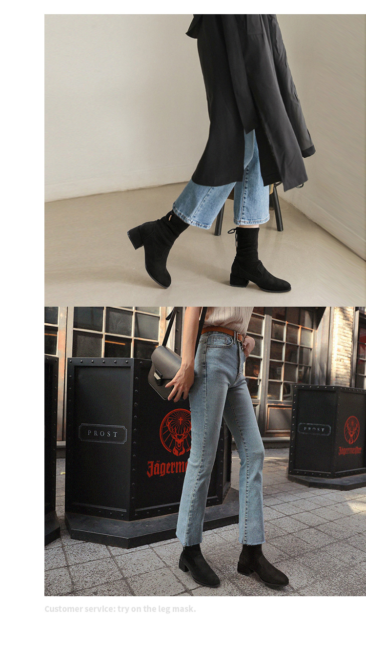 Bottes mi-saison femme en Caoutchouc - Ref 3250998 Image 17