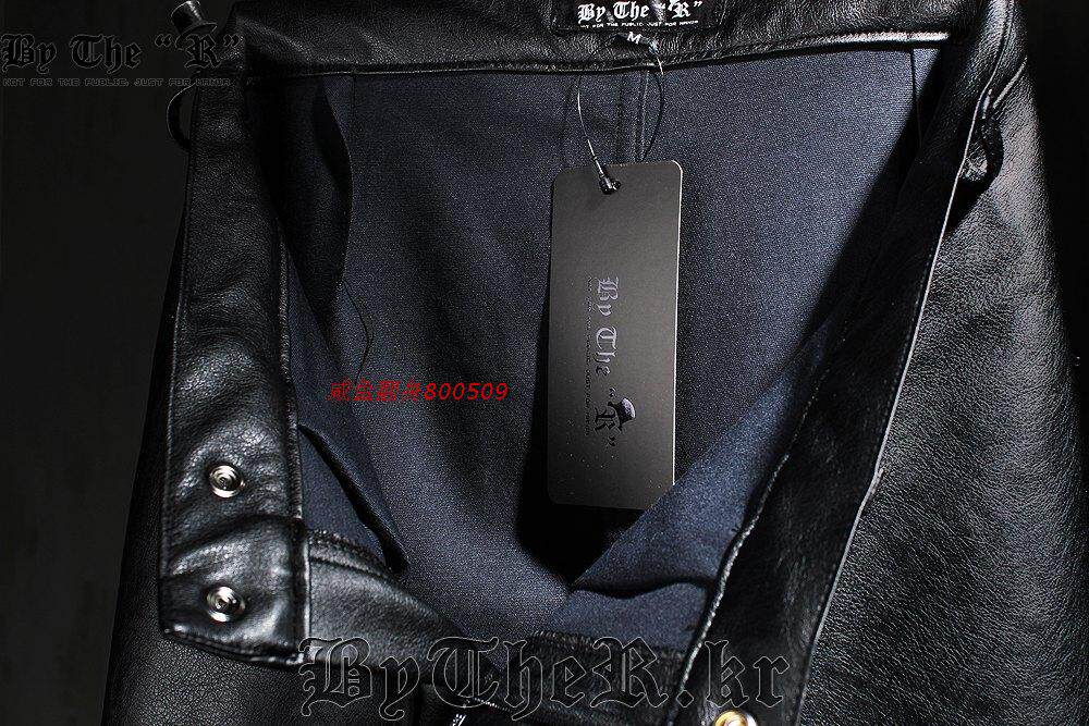 Pantalon cuir homme serré - Ref 1494211 Image 26