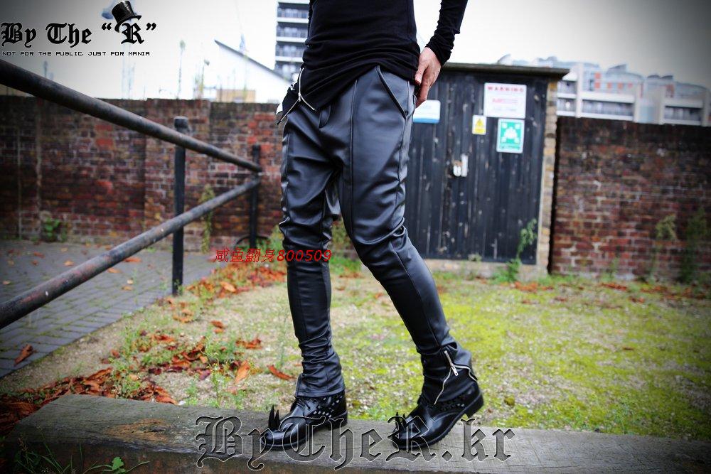 Pantalon cuir homme - Ref 1484161 Image 30